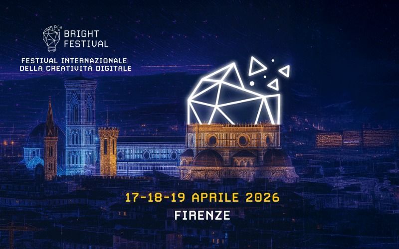 Bright Festival 2026: Firenze diventa la capitale della creatività digitale