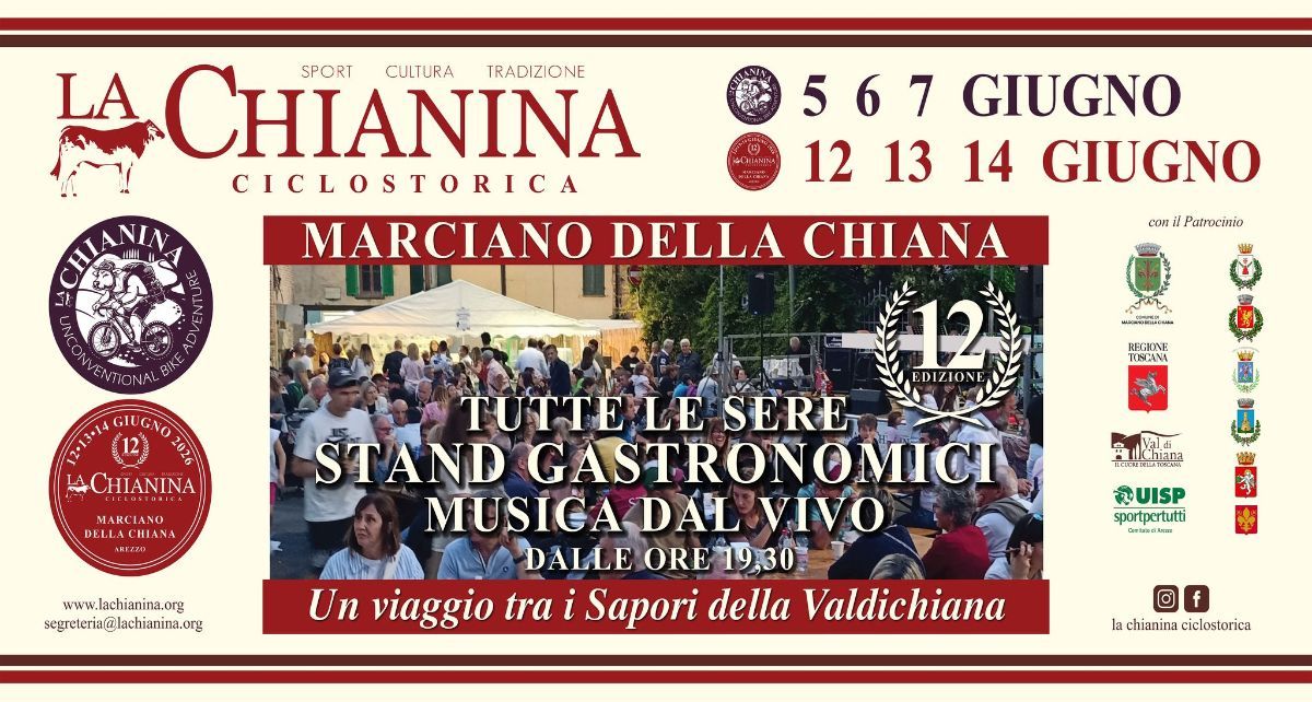 La Chianina Ciclostorica - dieci giorni di ciclismo, gusto e tradizioni