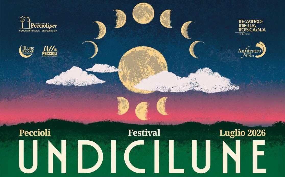 Festival Undici Lune 2026 – Peccioli celebra arte, musica e cultura sotto le stelle