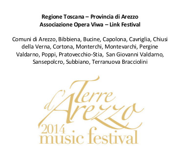 TERRE D’AREZZO MUSIC FESTIVAL 9° Edizione – 2014
