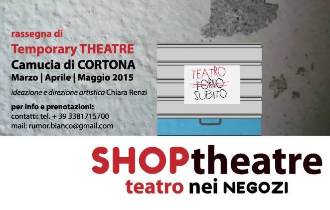 ShopTheatre la prima rassegna di teatro nei negozi