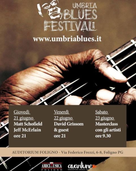Umbria Blues 2018 - 1° Edizione 