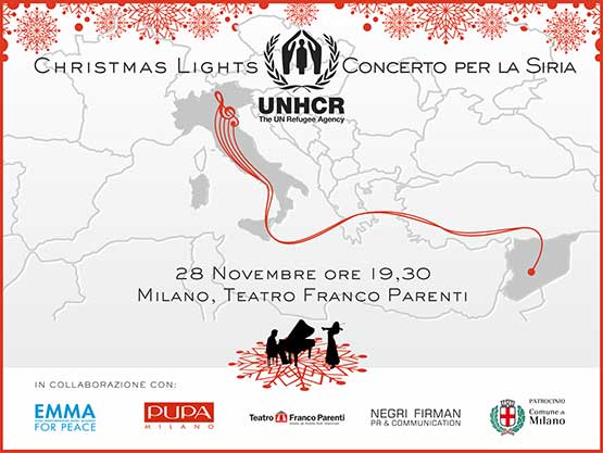 Christmas Lights. Concerto per la Siria  organizzato da UNHCR