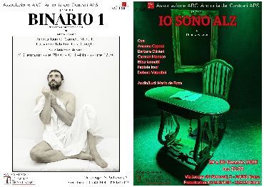 DOPPIO APPUNTAMENTO TEATRALE: IO SONO ALZ | BINARIO 1