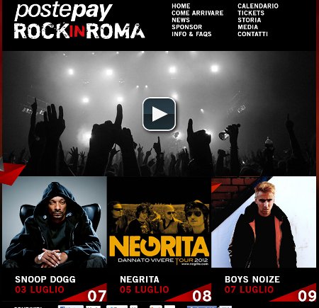 ROCK IN ROMA 2012