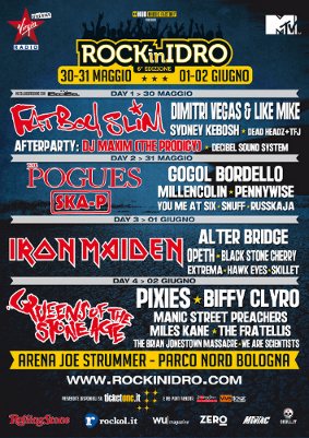 ROCK IN IDRO 2014 Bologna 