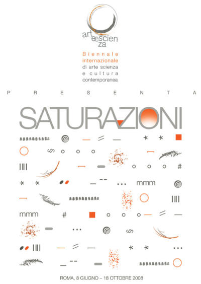 ARTESCIENZA 2008  “Saturazioni”